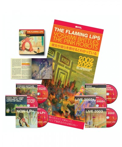 The Flaming Lips Yoshimi Battles the Pink Robots: 20th Anniversary Deluxe Edition (6CD) $22.99 CD