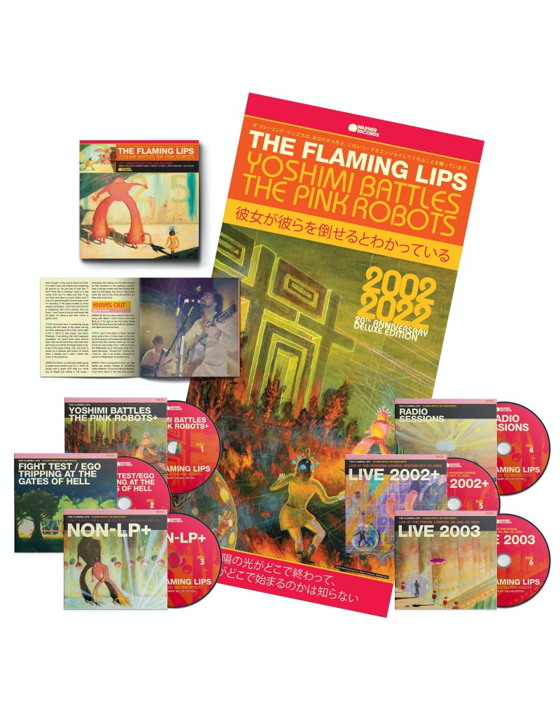 The Flaming Lips Yoshimi Battles the Pink Robots: 20th Anniversary Deluxe Edition (6CD) $22.99 CD