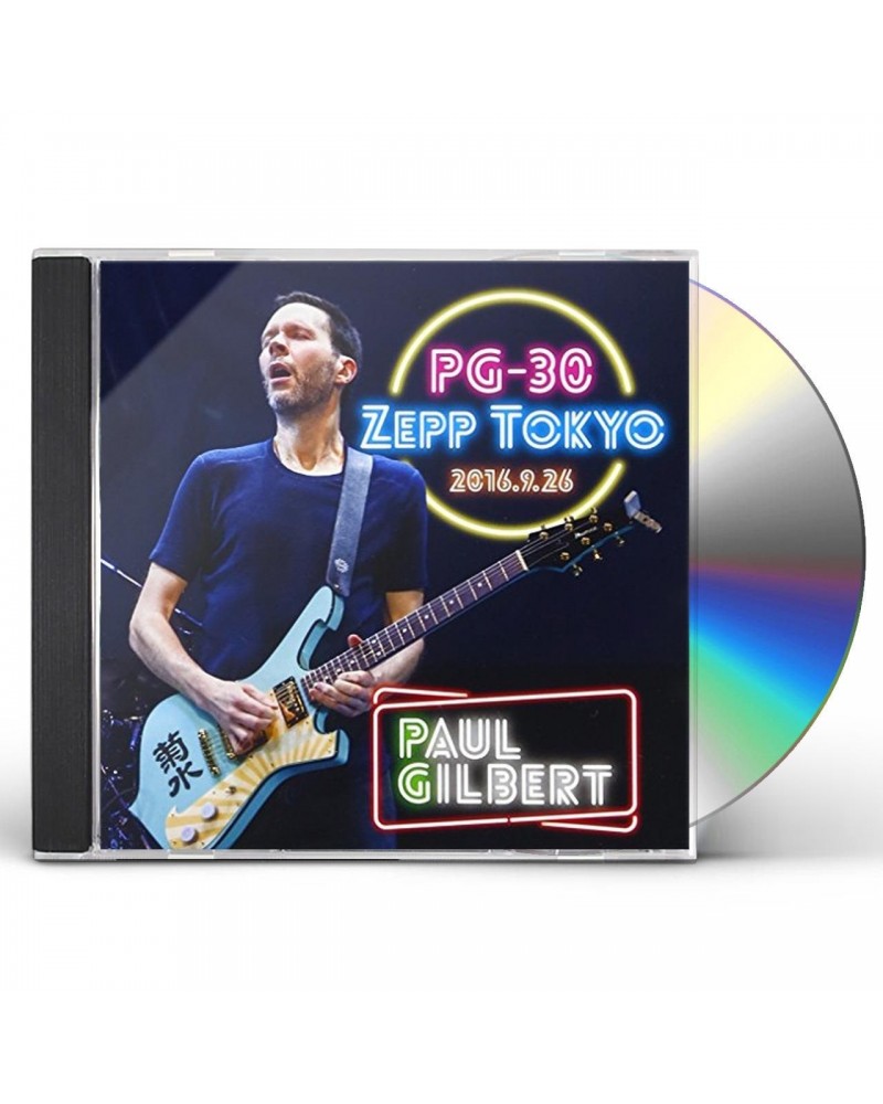 Paul Gilbert PG-30 LIVE AT ZEPP TOKYO 2016 CD $26.23 CD