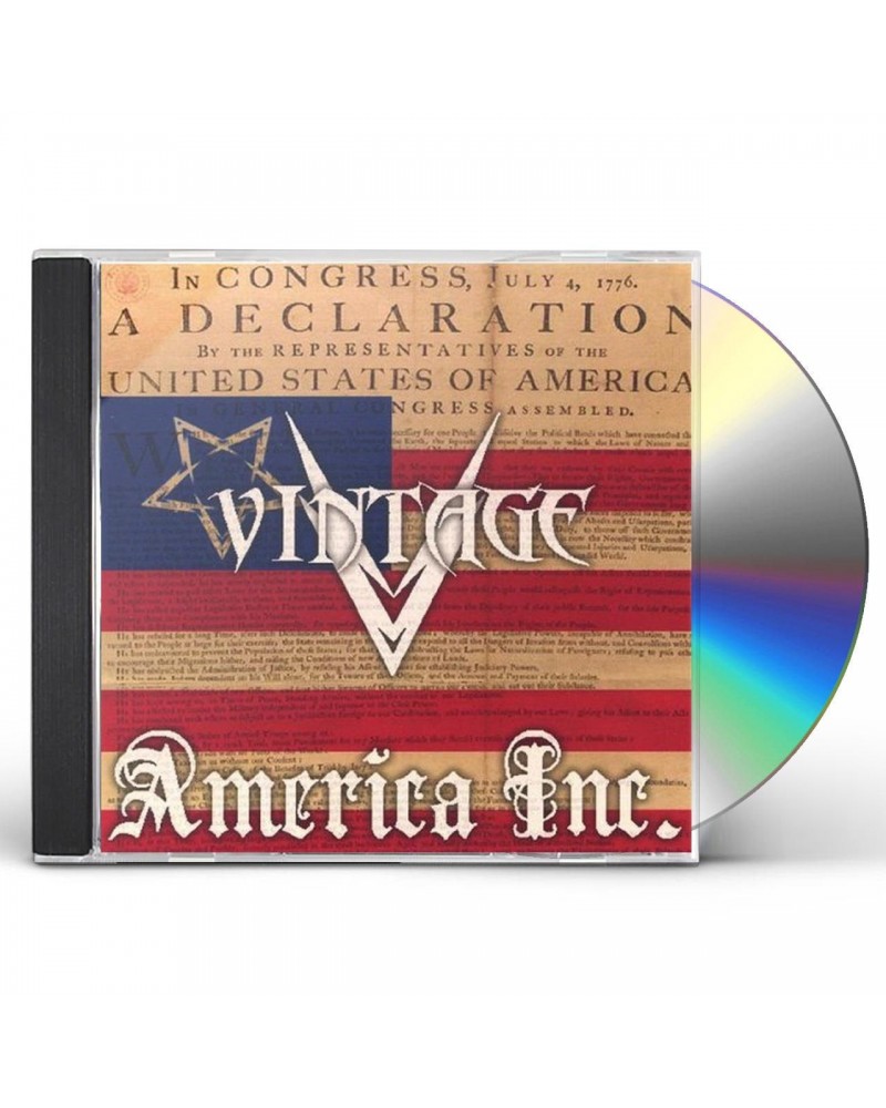 Vintage AMERICA INC. CD $6.20 CD