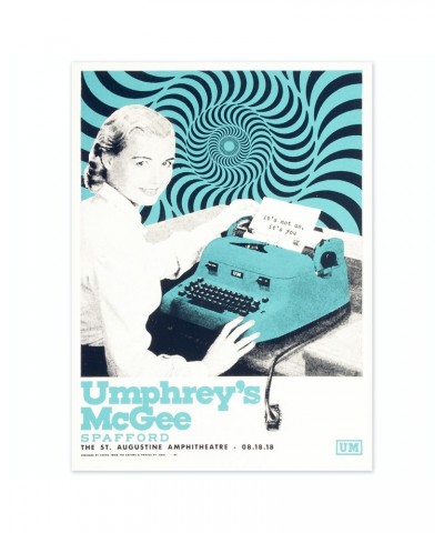 Umphrey's McGee St. Augustine Florida Event Poster $10.80 Decor