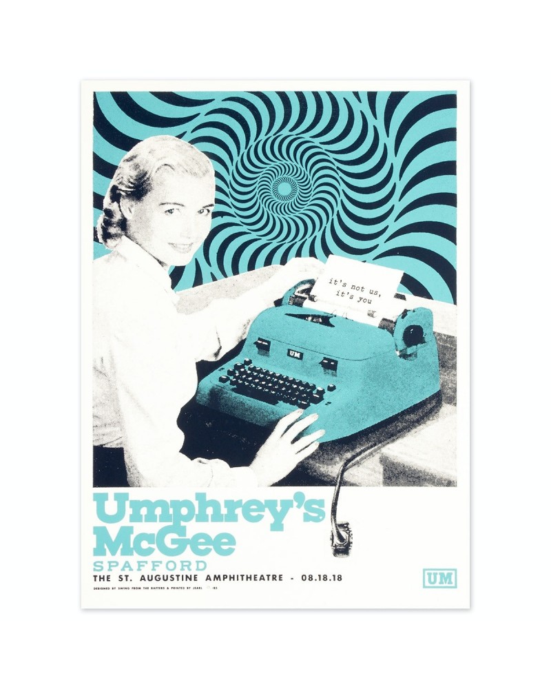 Umphrey's McGee St. Augustine Florida Event Poster $10.80 Decor