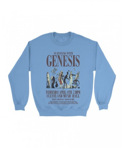 Genesis Bright Colored Sweatshirt | Cleveland Music Hall Concert Sweatshirt $15.73 Sweatshirts