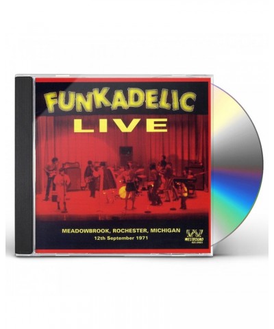 Funkadelic LIVE AT MEADOWBROOK CD $7.36 CD