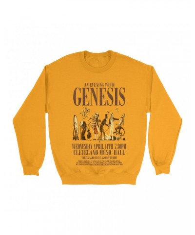 Genesis Bright Colored Sweatshirt | Cleveland Music Hall Concert Sweatshirt $15.73 Sweatshirts