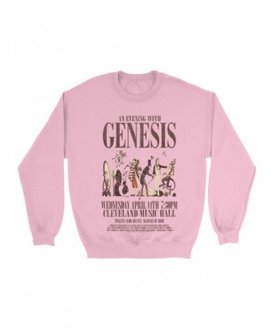 Genesis Bright Colored Sweatshirt | Cleveland Music Hall Concert Sweatshirt $15.73 Sweatshirts