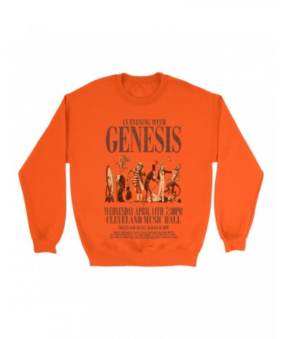 Genesis Bright Colored Sweatshirt | Cleveland Music Hall Concert Sweatshirt $15.73 Sweatshirts