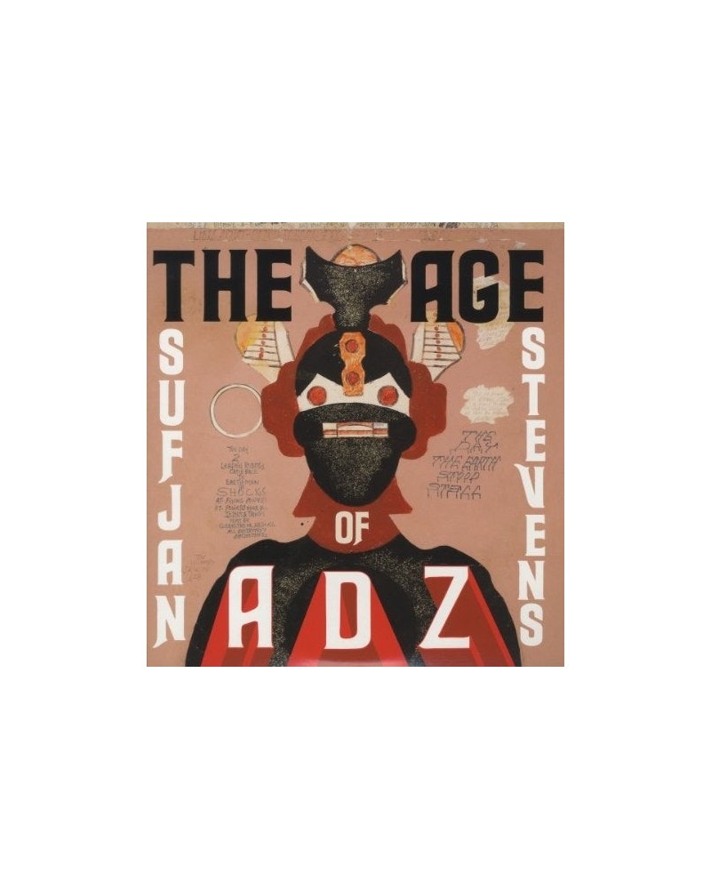 Sufjan Stevens AGE OF ADZ Vinyl Record $10.80 Vinyl