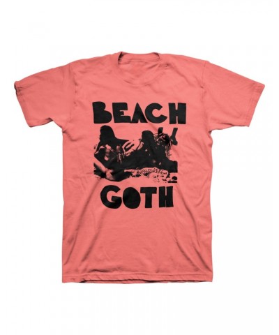 The Growlers OG Beach Goth T-Shirt - Coral $13.20 Shirts