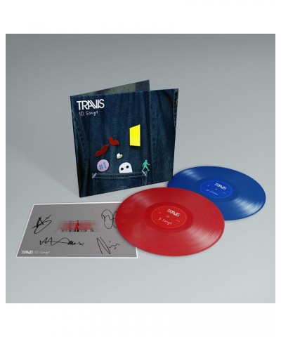 Travis 10 Songs - Deluxe Double Colored Vinyl + Signed Art Print + Bonus Disc including Album Demo's $13.52 Vinyl