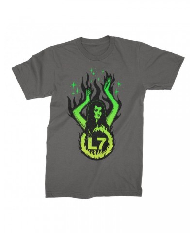 L7 Witchy Burn Tee (Charcoal) $13.72 Shirts