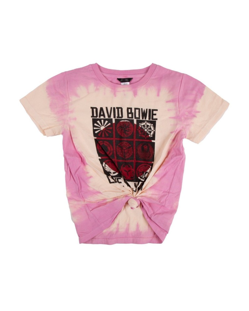 David Bowie Live in Japan Tie Dye Girls T-Shirt $11.50 Shirts