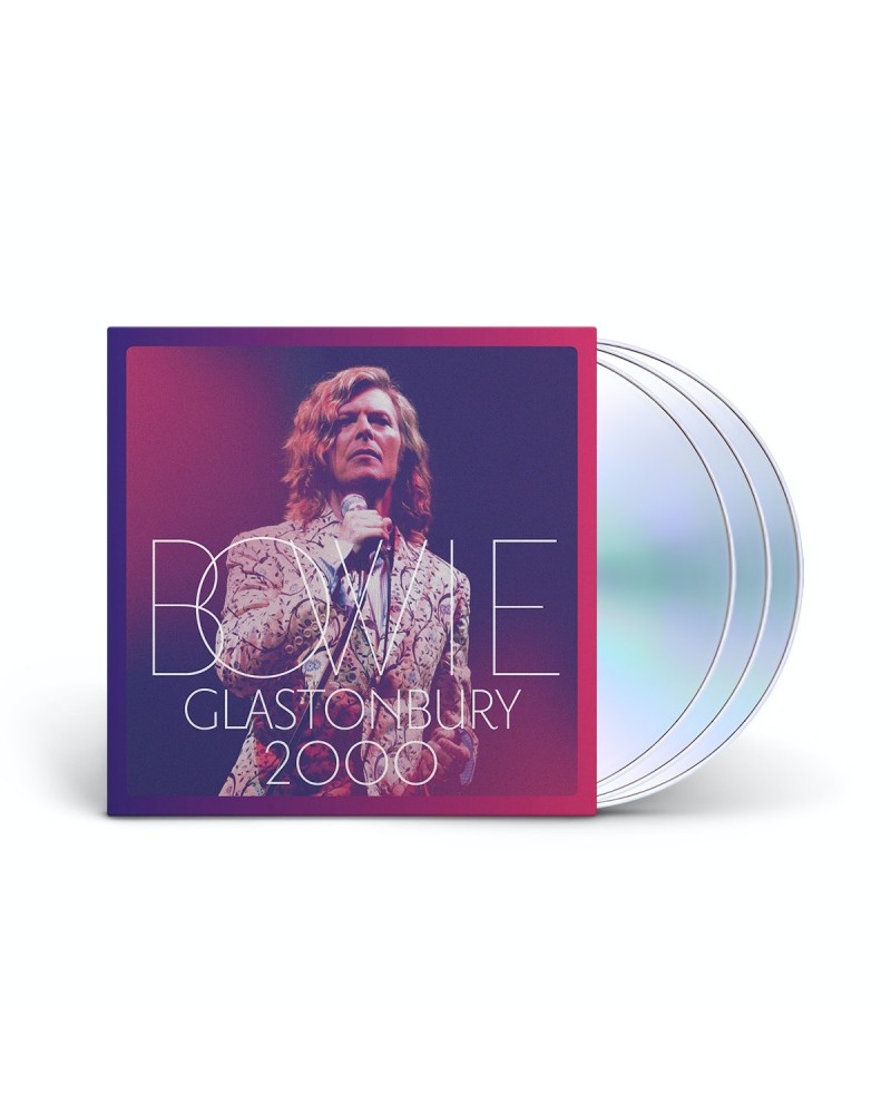 David Bowie Glastonbury 2000 2 CD + DVD Set $13.29 CD