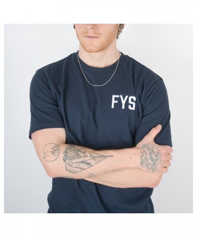 Four Year Strong Embroidered Logo Shirt (Navy) $8.50 Shirts