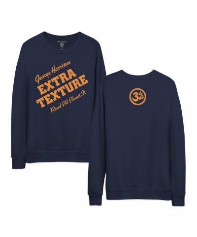 George Harrison Extra Texture Flocking Navy Crewneck $23.00 Sweatshirts