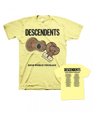 Descendents 2018 World Tourage 2018 Tee (Yellow) $7.16 Shirts