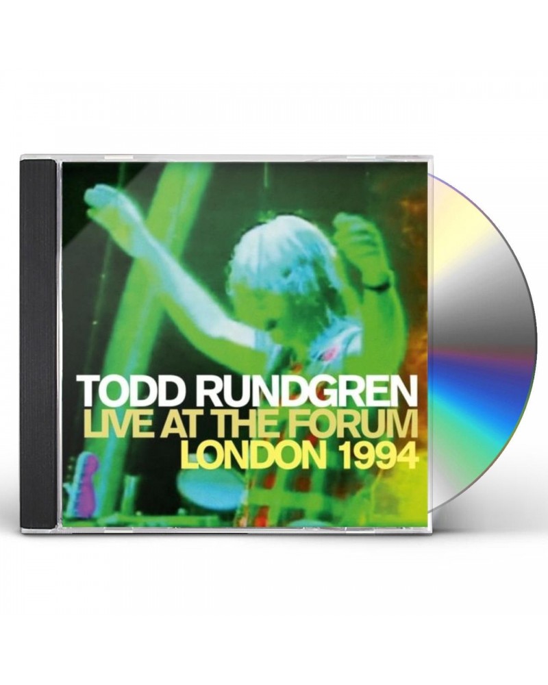 Todd Rundgren LIVE AT THE FORUM: LONDON 1994 CD $9.60 CD