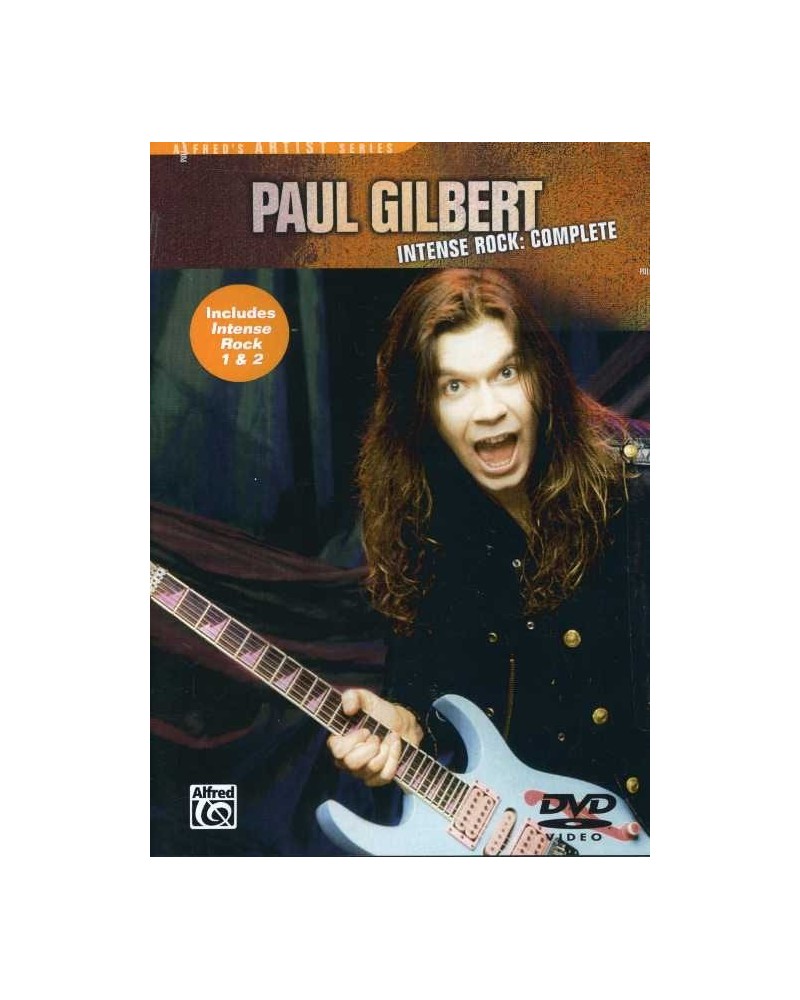 Paul Gilbert INTENSE ROCK 1 & 2 DVD $8.33 Videos