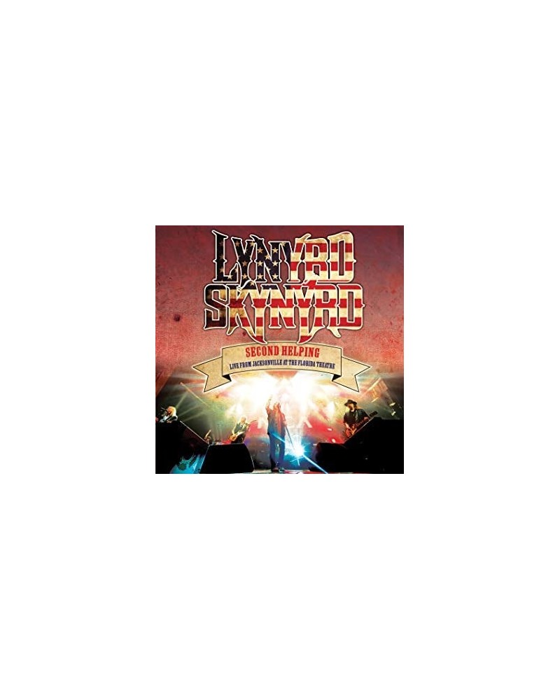 Lynyrd Skynyrd SECOND HELPING - LIVE FROM JACKSONVILLE AT THE FLORIDA THEATRE (BLUE MARBLED VINYL) Vinyl Record $9.62 Vinyl