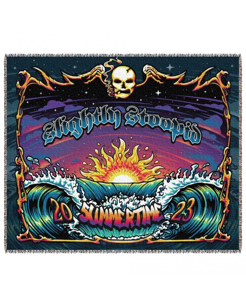 Slightly Stoopid Summertime Tour Blanket 2023 $7.10 Blankets