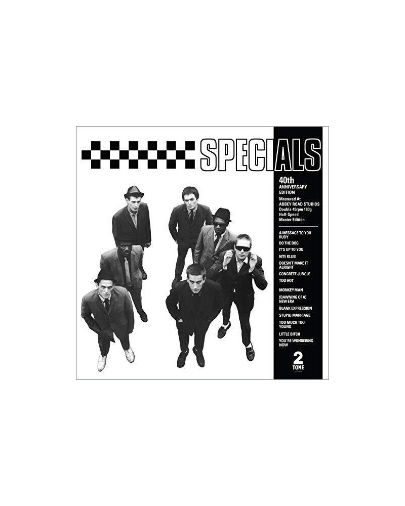 The Specials (40TH ANNIVERSARY HALF-SPEED MASTER) Vinyl Record $7.26 Vinyl